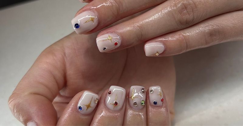 Professional acrylic nails at Dream Spa