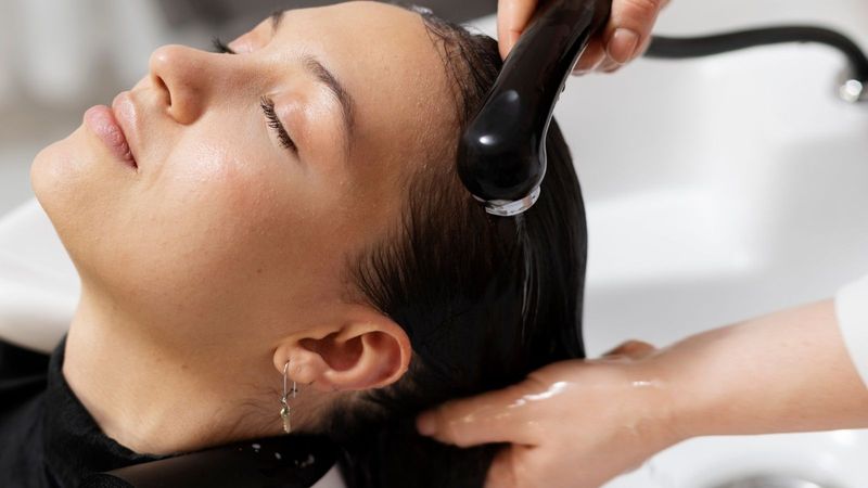 Relaxing head spa treatment at Dream Spa